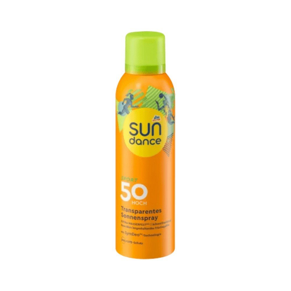 Sundance sun spray sport transparent SPF 50 (200 ml), Sundance Sonnenspray Sport transparent LSF 50 (200 ml)