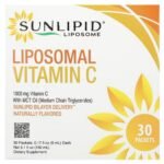 Sunlipid, Liposomal Vitamin C with MCT Oil, liposomales Vitamin C mit MCT-Öl, 30 Beutel, je 5 ml (0,17 fl. oz.),Sunlipid, Liposomal Vitamin C with MCT Oil, liposomales Vitamin C mit MCT-Öl, 30 Beutel, je 5 ml (0,17 fl. oz.)