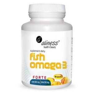 Suplement Diety Aliness Fish Omega 3 FORTE EPA 500 mg /DHA 250 mg x 90 kaps,Aliness Fish Omega 3 FORTE Dietary Supplement EPA 500 mg /DHA 250 mg x 90 caps