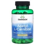 Swanson, Acetyl L-Carnitine, 500 mg, 100 Vegetable Capsules,Swanson, Acetyl-L-Carnitin, 500 mg, 100 pflanzliche Kapseln