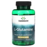 Swanson, L-Glutamine, 500 mg, 100 Capsules,Swanson, L-Glutamin, 500 mg, 100 Kapseln