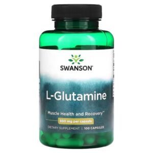 Swanson, L-Glutamine, 500 mg, 100 Capsules,Swanson, L-Glutamin, 500 mg, 100 Kapseln