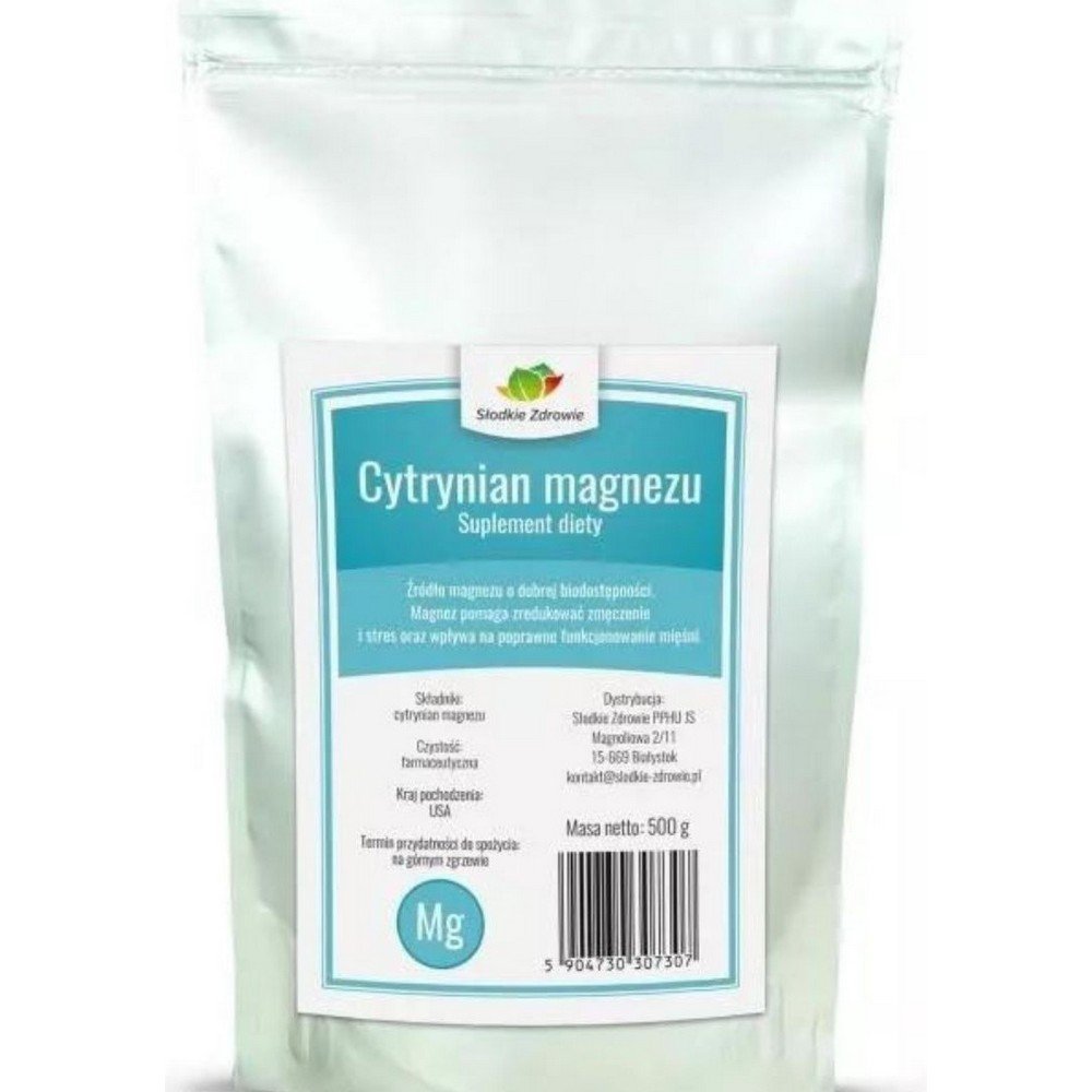 SWEET HEALTH MAGNESIUM CITRATE 500G