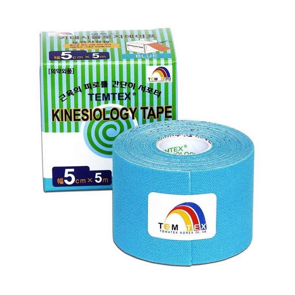 Temtex Kinesio Tape Classic blue 5cm x 5m