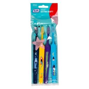 TePe Kids x-soft children's toothbrushes 4 pcs