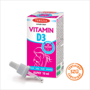 Theresia Company,Terezia Vitamin D3 Baby from 1 month 400 IU 10 ml,Theresia Company