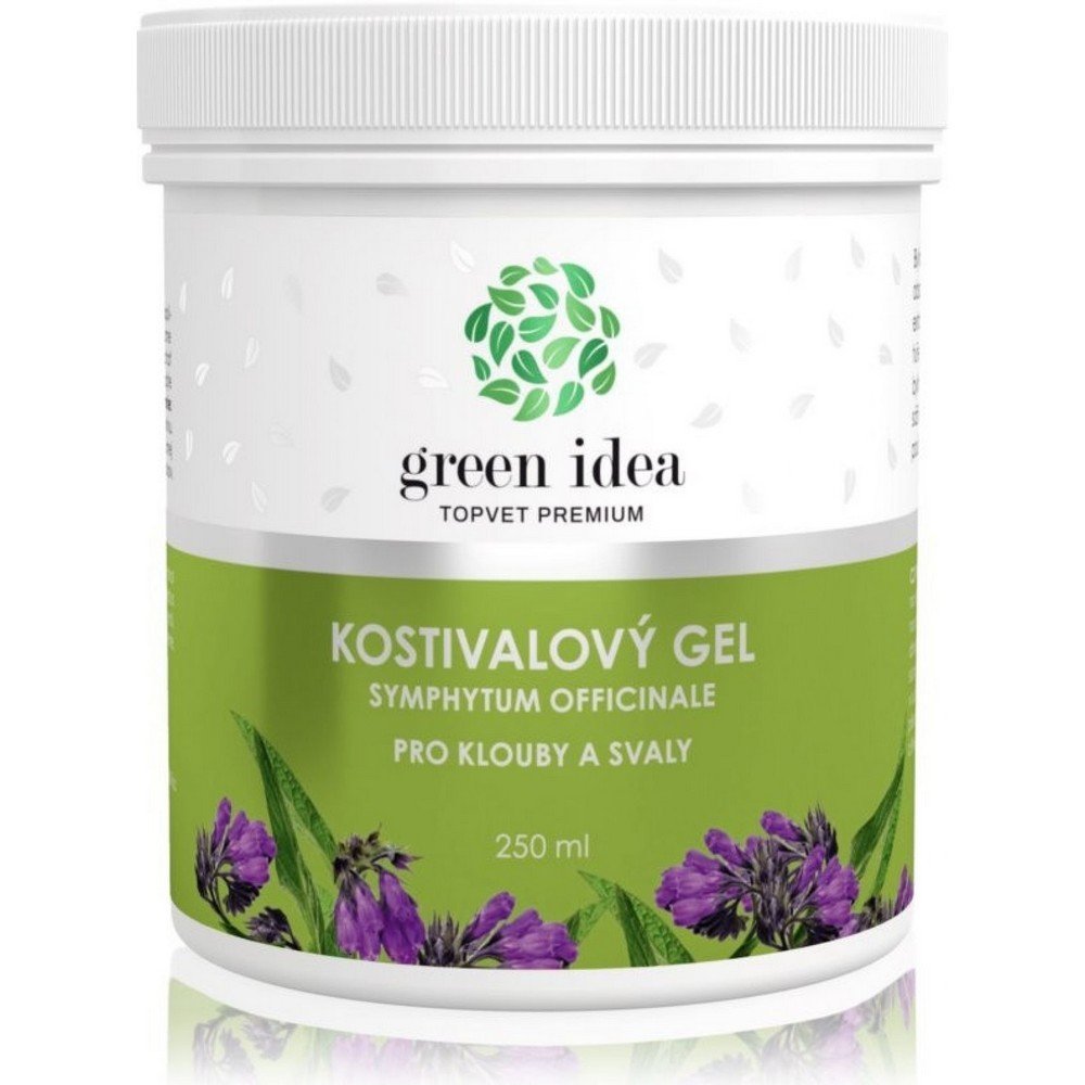 Topvet,Topvet comfrey massage gel 250 ml,Topvet kostivalový masážní gel 250 ml