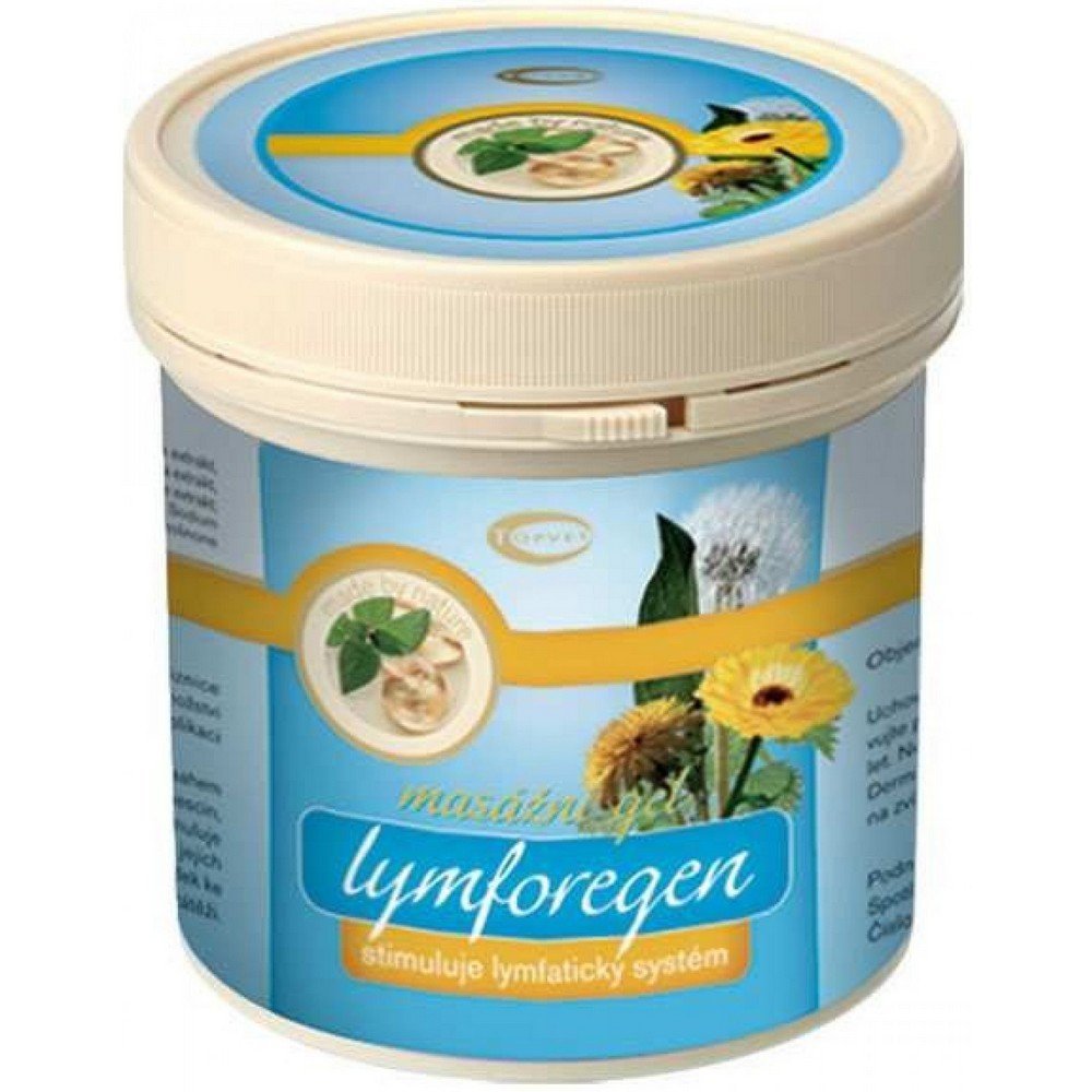 Topvet,Topvet Lymphoregen massage gel 250 ml,Topvet Lymforegen masážní gel 250 ml