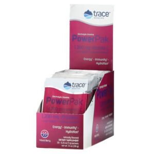 Trace Minerals ®, Electrolyte Stamina PowerPak, Mixed Berry, 30 Packets, 7 g (0.25 oz.) Each,Trace Minerals ®, Electrolyte Stamina PowerPak, Mixed Berry, 30 Päckchen, je 7 g (0,25 oz.)