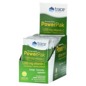 Trace Minerals ®, Electrolyte Stamina PowerPak,for Endurance, Lemon-Lime,30 Packets, 4.9 g  Each,Trace Minerals ®,Electrolyte Stamina PowerPak,  für Ausdauer, Zitrone-Limette, 30 Päckchen, je 4,9 g