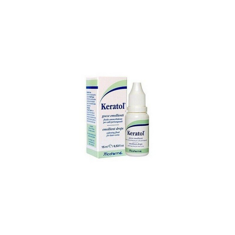 Tricofarma Keratol Emollient Podiatry Treatment Against Calluses (15ml),Tricofarma Keratol Trattamento Podologico Emolliente Anticallosità (15ml),Tricofarma Srl