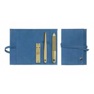 TWIN J.A. Henckels Twinox Gold Edition bag case blue (3 pcs.),ZWILLING J.A. Henckels Twinox Gold Edition Taschen Etui blau (3-tlg.)