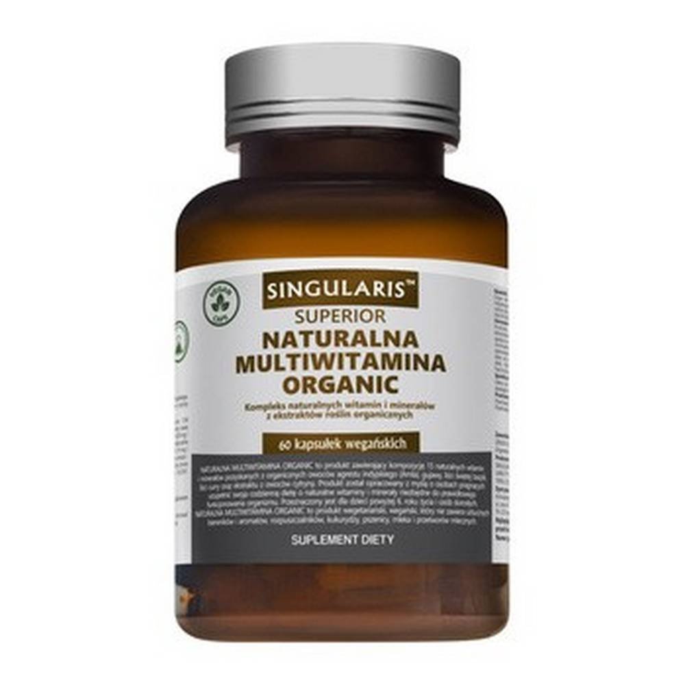 Unique natural organic multivitamin, capsules, 60 pcs.
