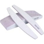URAQT 16pcs nail files 100/180, double-sided nail files,URAQT 16 sztuk pilników do paznokci 100/180, dwustronne pilniki do paznokci