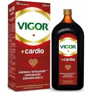USP Zdrowie, vitamin preparation Vigor+ Cardio, 1000 ml,preparat witaminowy Vigor+ Cardio, 1000 ml,