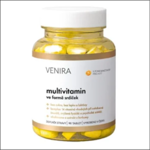 Venira,Venira Multivitamin in cube form 90 tablets orange,Venira