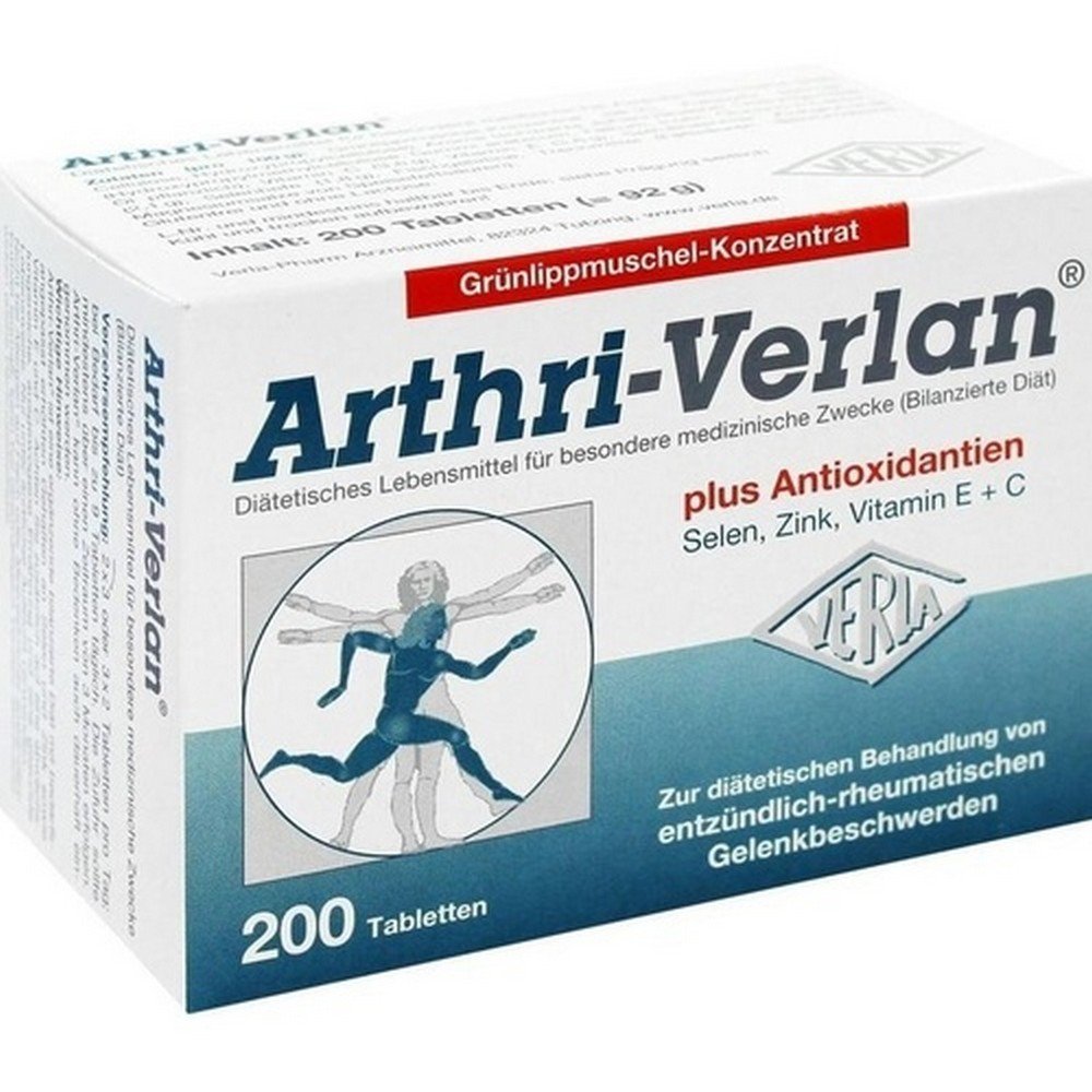 VERLA Arthri-Verlan tablets 200 pcs.,VERLA Arthri-Verlan Tabletten 200 Stk.