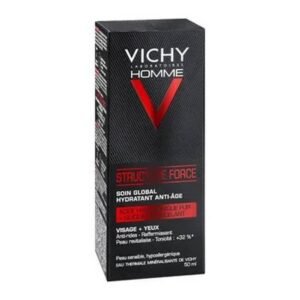 Vichy Homme Structure Force, posilující krém proti vráskám s kyselinou hyaluronovou, 50 ml