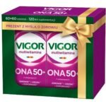 USP Zdrowie, VIGOR multivitamin ONA 50+ GIFT SET for women 2x60 tablets, VIGOR multiwitamina ONA 50+ ZESTAW PREZENTOWY dla kobiet 2x60 tabletek