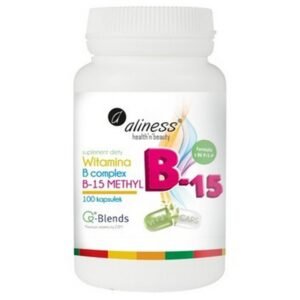 Aliness, Vitamin B Complex B-15 Methyl capsules 100 pcs., Witamina B Complex B-15 Kapsułki metylowe 100 szt.