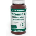 Vitamin C 1000 mg Long-Term Tablets Pack of 150 - 5 Month Supply, Vitamin C 1000 mg Langzeittabletten à 150 Stück – 5 Monatsvorrat