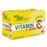 VITAMIN C + ZINK depot capsules, 60 pcs