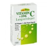 VITAMIN C + ZINK depot capsules Amos vital, 60 pcs