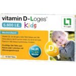 Vitamin D-Loges 5,600 IU Kids - 15 Gel Tablets,Vitamin D-Loges 5.600 IE Kinder – 15 Geltabletten