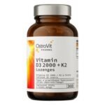OstroVit, Vitamin D3 2000 K2 lozenges 360 tabs, Witamina D3 2000 K2 pastylki do ssania 360 tabletek