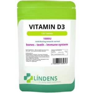 Vitamin D3 Lindens 1000IU 2-PACK 200 capsules, Vitamin D3 Lindens 1000IU 2ER-PACK 200 Kapseln