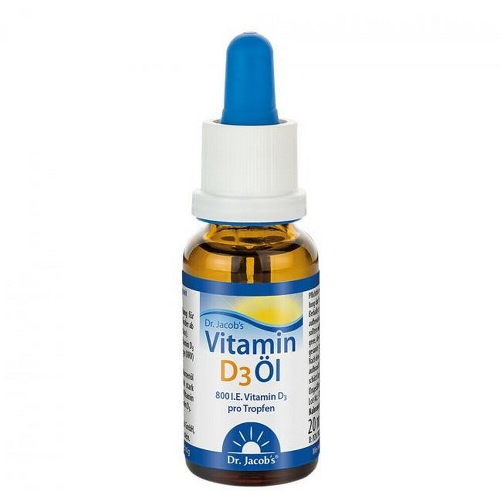 VITAMIN D3 OIL Dr.Jacob's drops, 20 ml