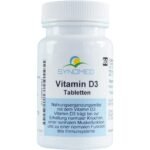 Vitamin D3 tablets, 60 tablets (25.2 g),Vitamin D3 Tabletten, 60 Tabletten (25,2g)