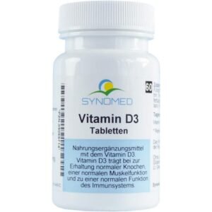 Vitamin D3 tablets, 60 tablets (25.2 g),Vitamin D3 Tabletten, 60 Tabletten (25,2g)