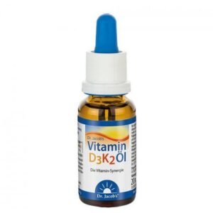 VITAMIN D3K2 Oil Dr.Jacob's drops,  20 ml
