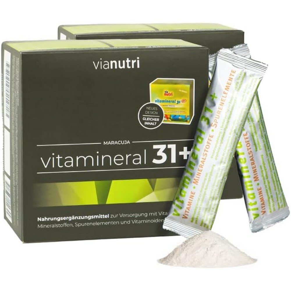 Vitamineral 31 Plus 2 Packs = 60 Pieces,Vitamineral 31 Plus 2 Packungen = 60 Stück