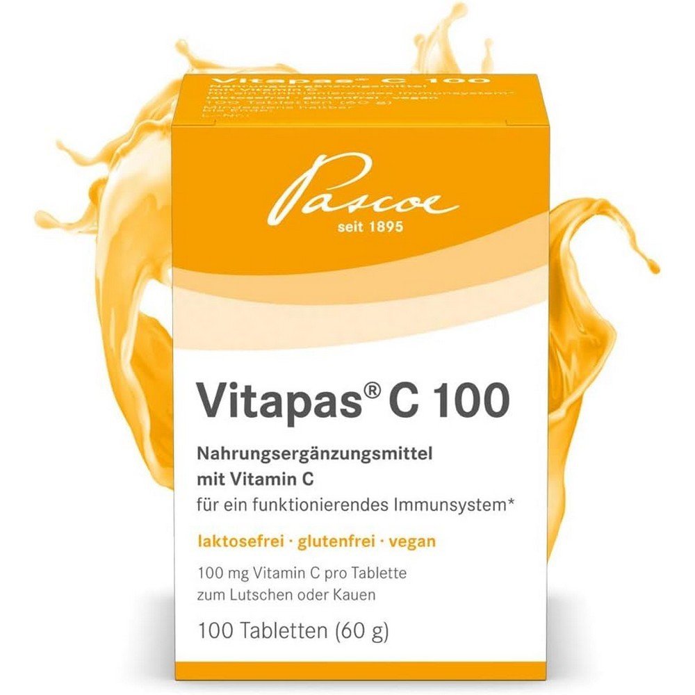 Vitapas C 100- 100 Tablets, Vitapas C 100- 100 Tabletten
