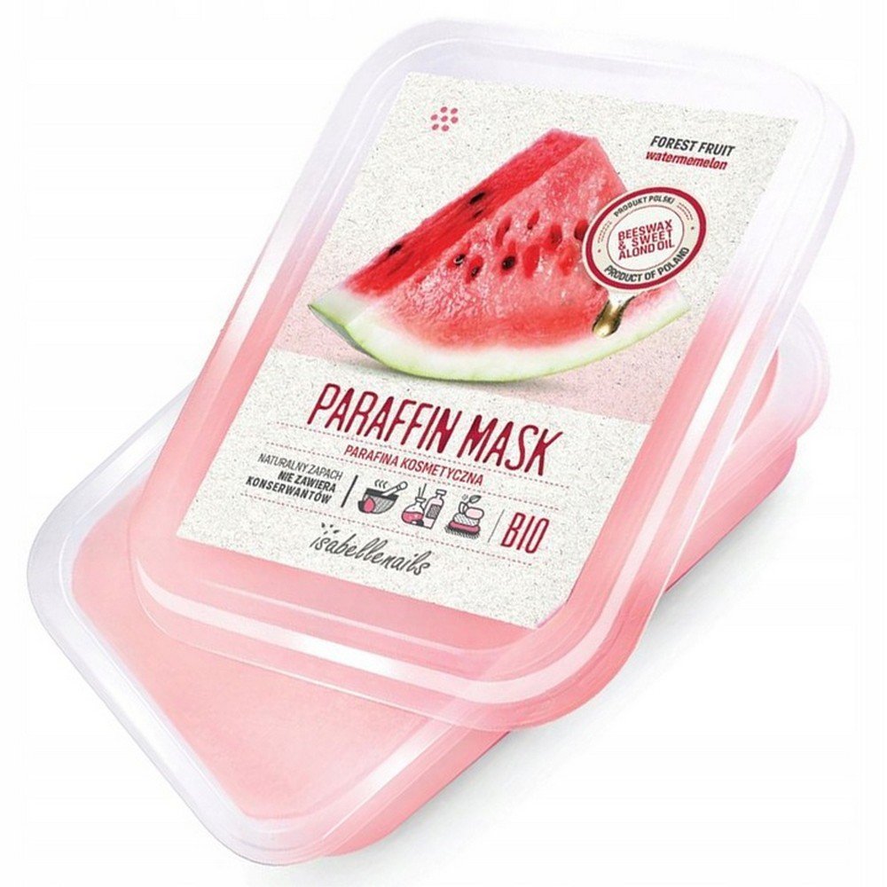 Isabellenails,WATERMELON cosmetic paraffin 500ml BIO Isabellenails,Parafina kosmetyczna ARBUZ 500ml BIO Isabellenails