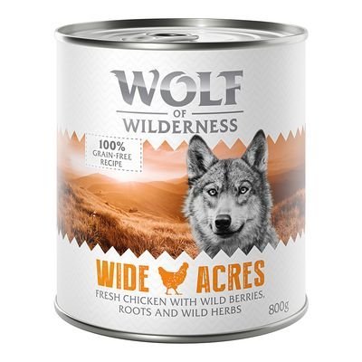 Wolf of Wilderness Adult Single Protein 6 x 800g Beef - Imagen 2