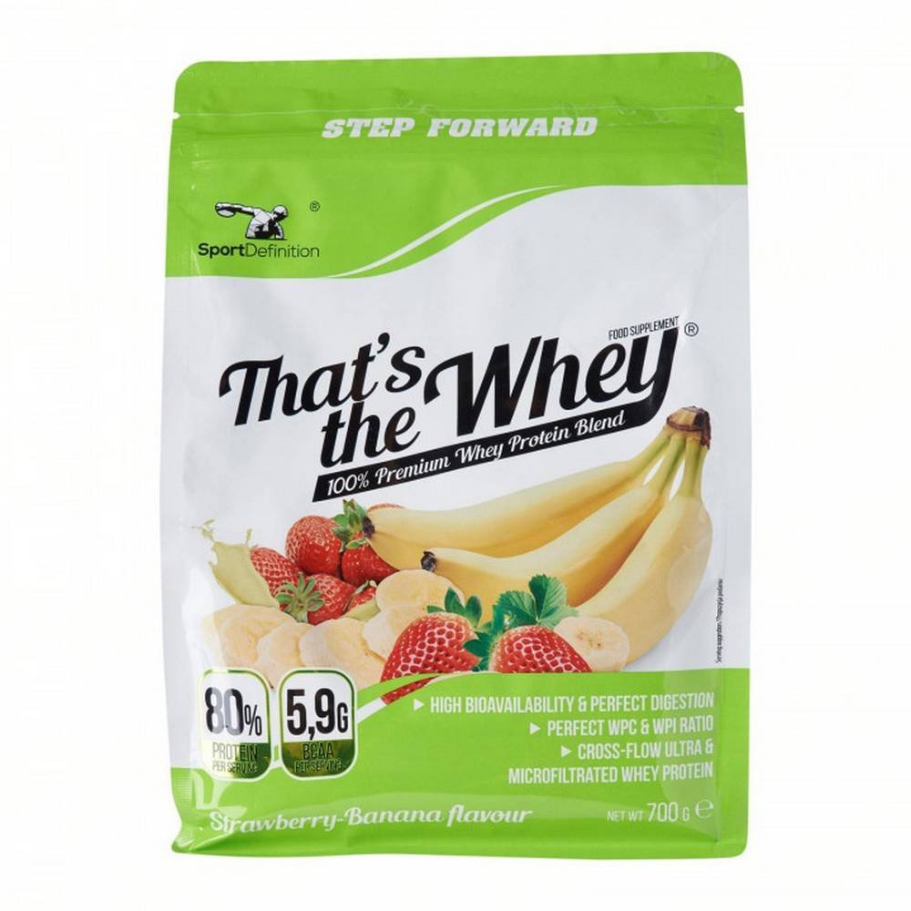 WPC Sport Definition 700 g banana-strawberry flavor