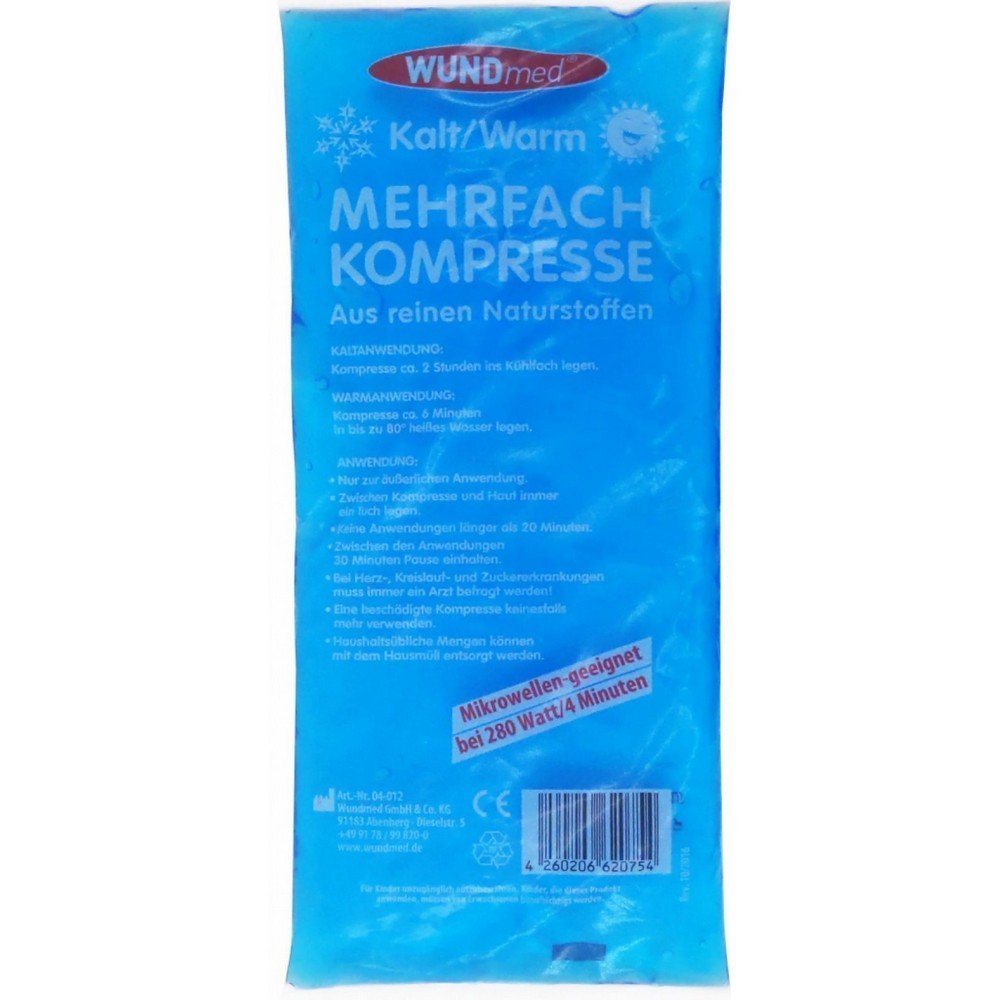 WUNDmed cooling/warming gel bag 12 x 29 cm