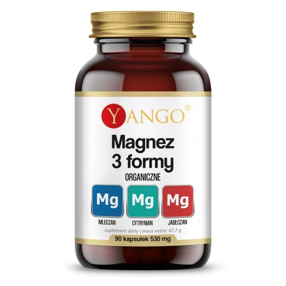 Yango Magnesium 3 Forms 90 Caps.