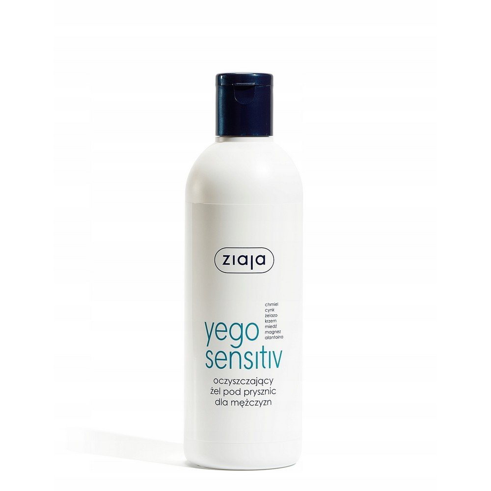 Ziaja Yego ,YEGO cleansing shower gel for men,oczyszczający żel YEGO pod prysznic dla mężczyzn