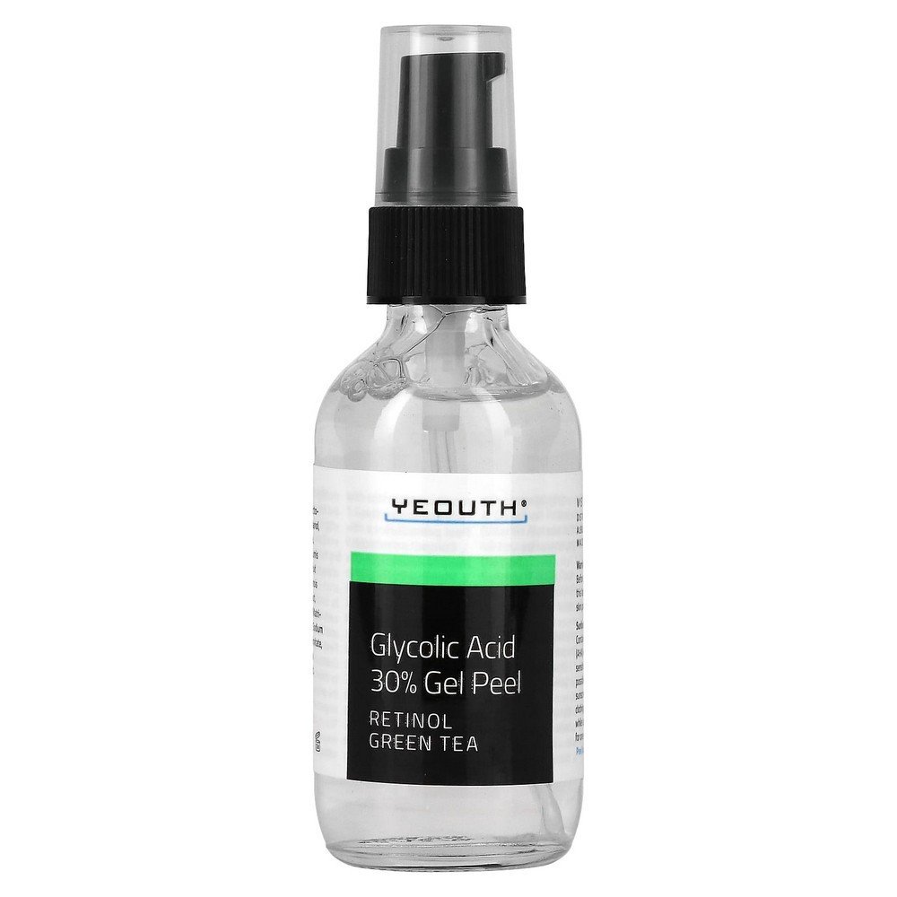 Yeouth, Glycolic Acid 30% Gel Peel, 2 fl oz (60 ml),Yeouth, Glycolic Acid 30% Gel Peel, Gel-Peeling mit Glycolsäure, 60 ml (2 fl. oz.)