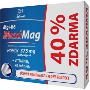 Zdrovit MaxiMag Hořčík 375 mg + B6 70 