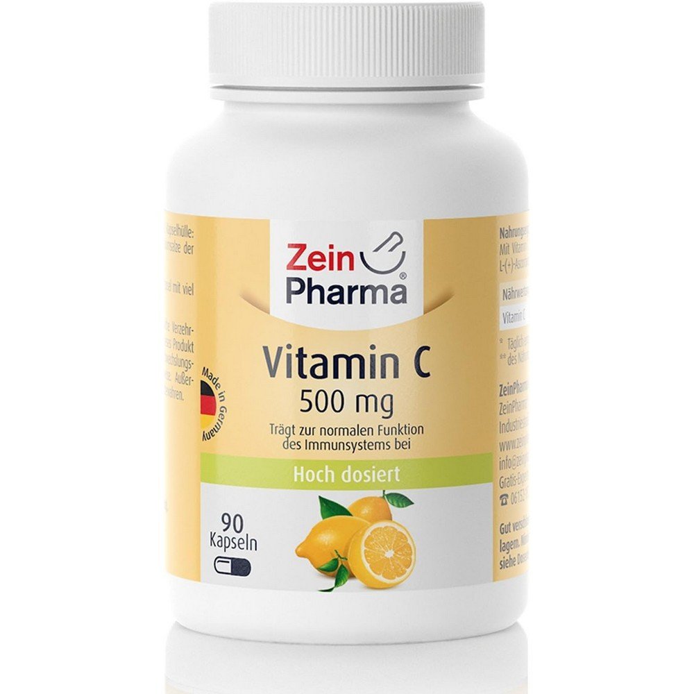 ZeinPharma Vitamin C 500mg 90 capsules, ZeinPharma Vitamin C 500mg 90 Kapseln