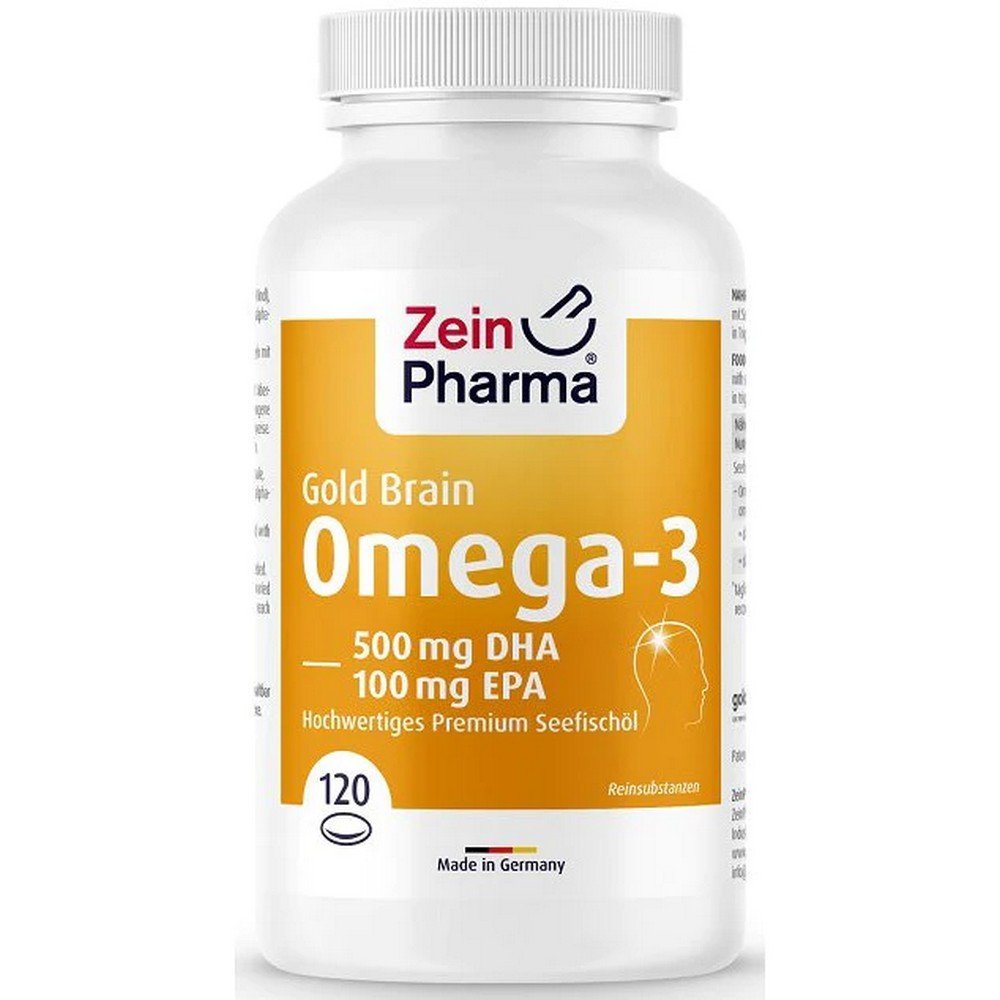 Zeinpharma Zein Pharma Omega 3 Gold Brain Edition 120 Caps.
