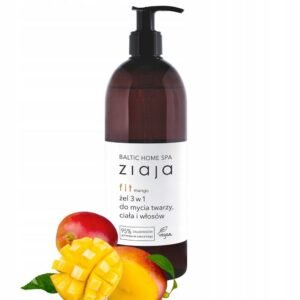 Ziaja,Ziaja Baltic Home Spa Fit Mango gel 3in1 for face, body and hair 500 ml,Ziaja Baltic Home Spa Fit Żel mango 3w1 do twarzy, ciała i włosów 500 ml