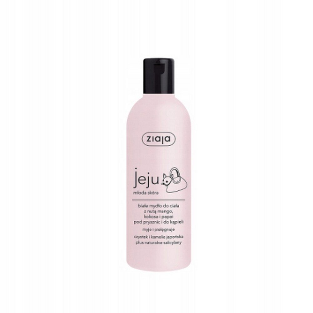Ziaja,Ziaja, Jeju, White soap for shower and bath,Ziaja, Jeju, Białe mydło pod prysznic i do kąpieli