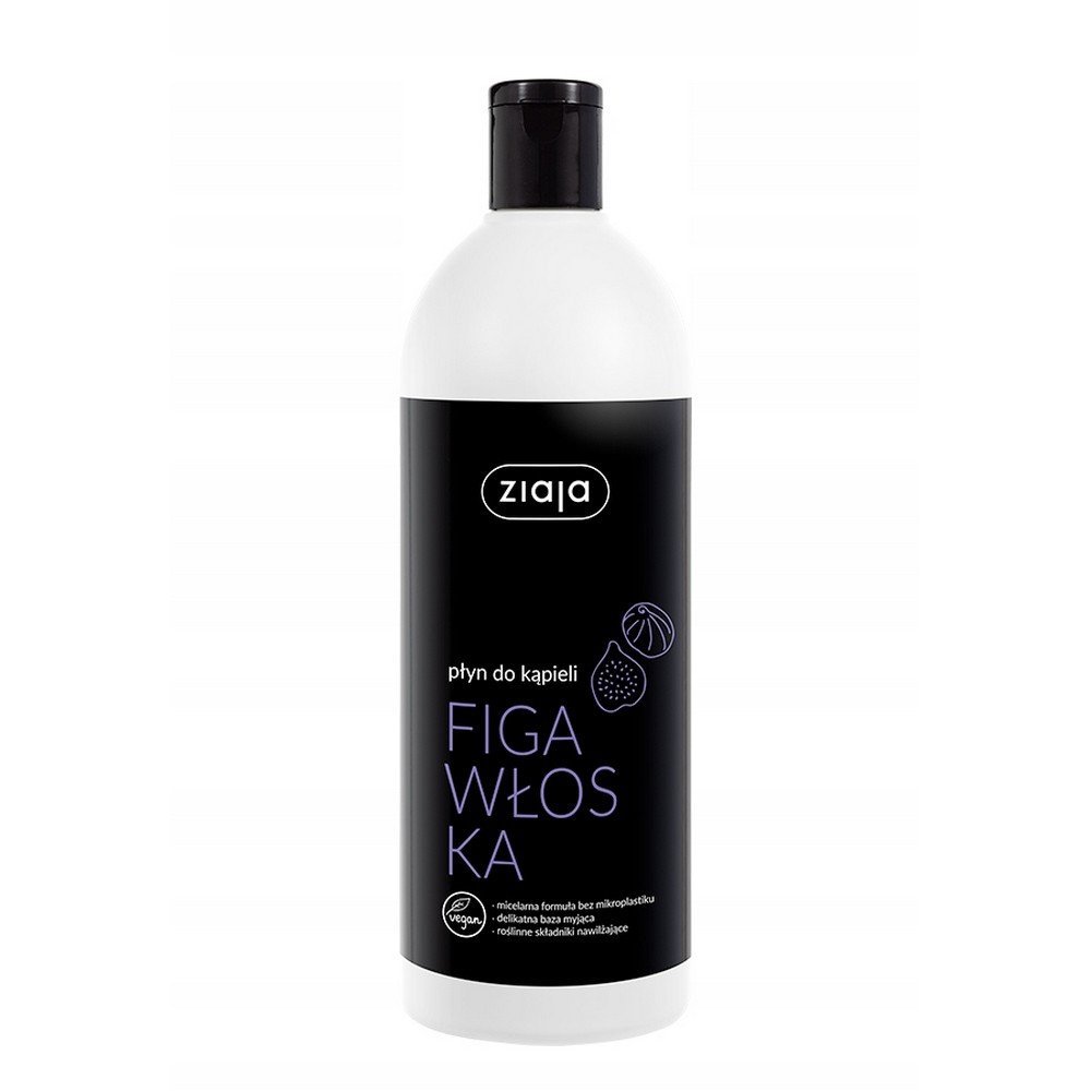 Ziaja,Ziaja refreshing Italian fig bath liquid,Ziaja orzeżwiający płyn do kąpieli figa włoska