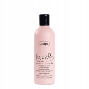 Ziaja white body shower gel jeju pink,Ziaja biały żel do ciała pod prysznic jeju różowa